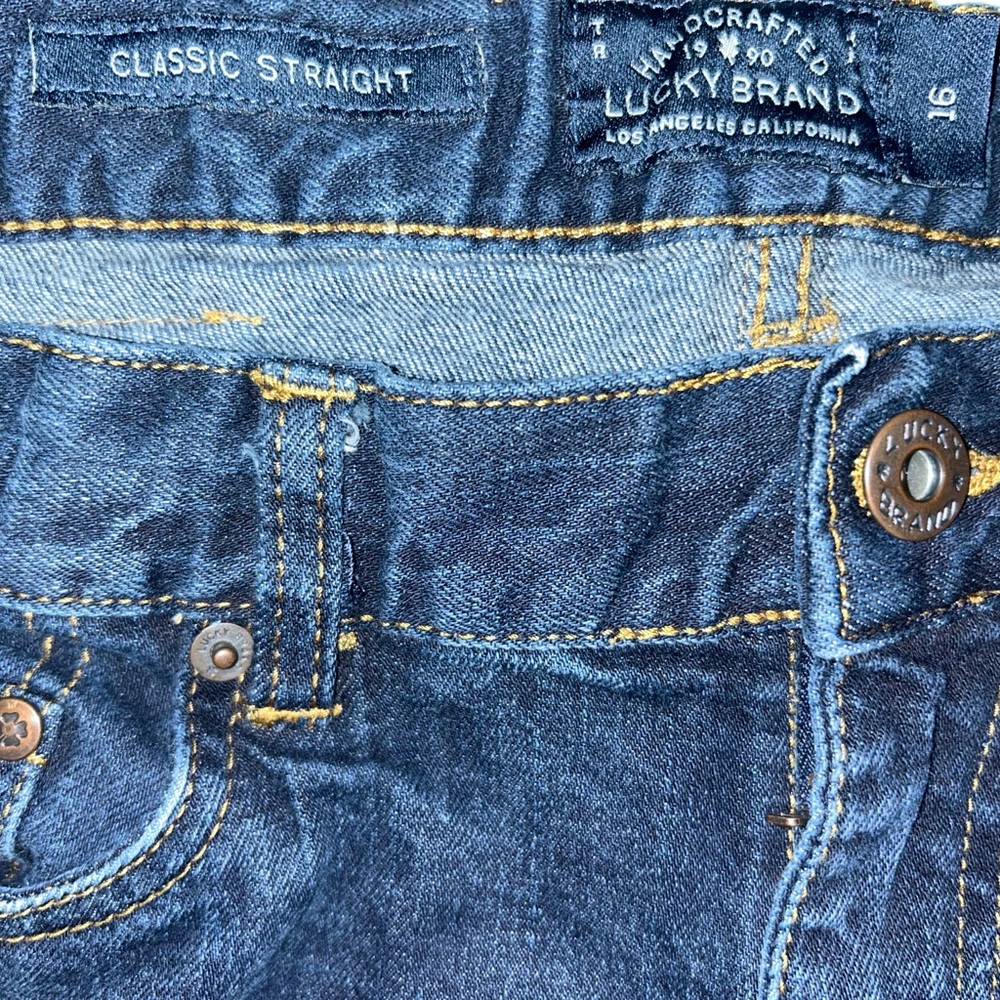 Lucky Brand Boys Classic Straight Jeans Size 16